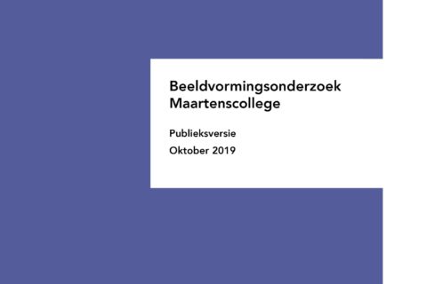 Afbeelding bij Marktonderzoek Maartenscollege